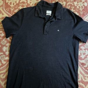 Rag & Bone Men’s Large polo, black logo